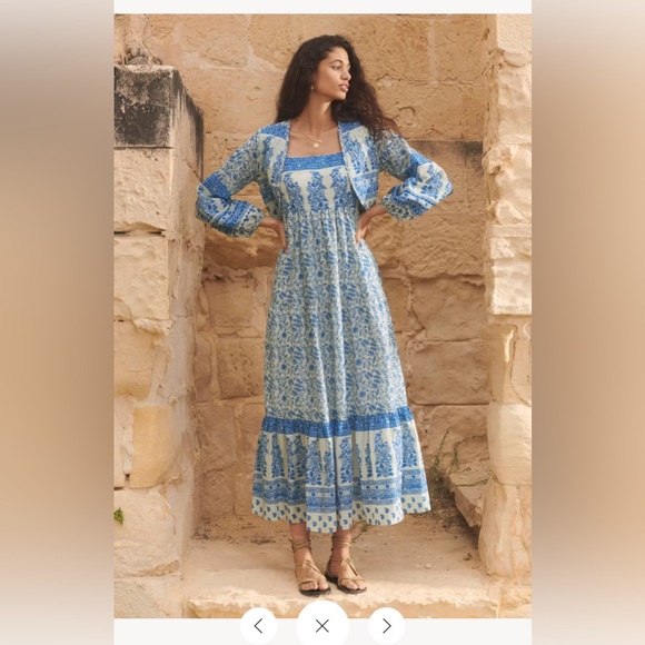 WRAP london printed tiered sundress - Picture 4 of 5